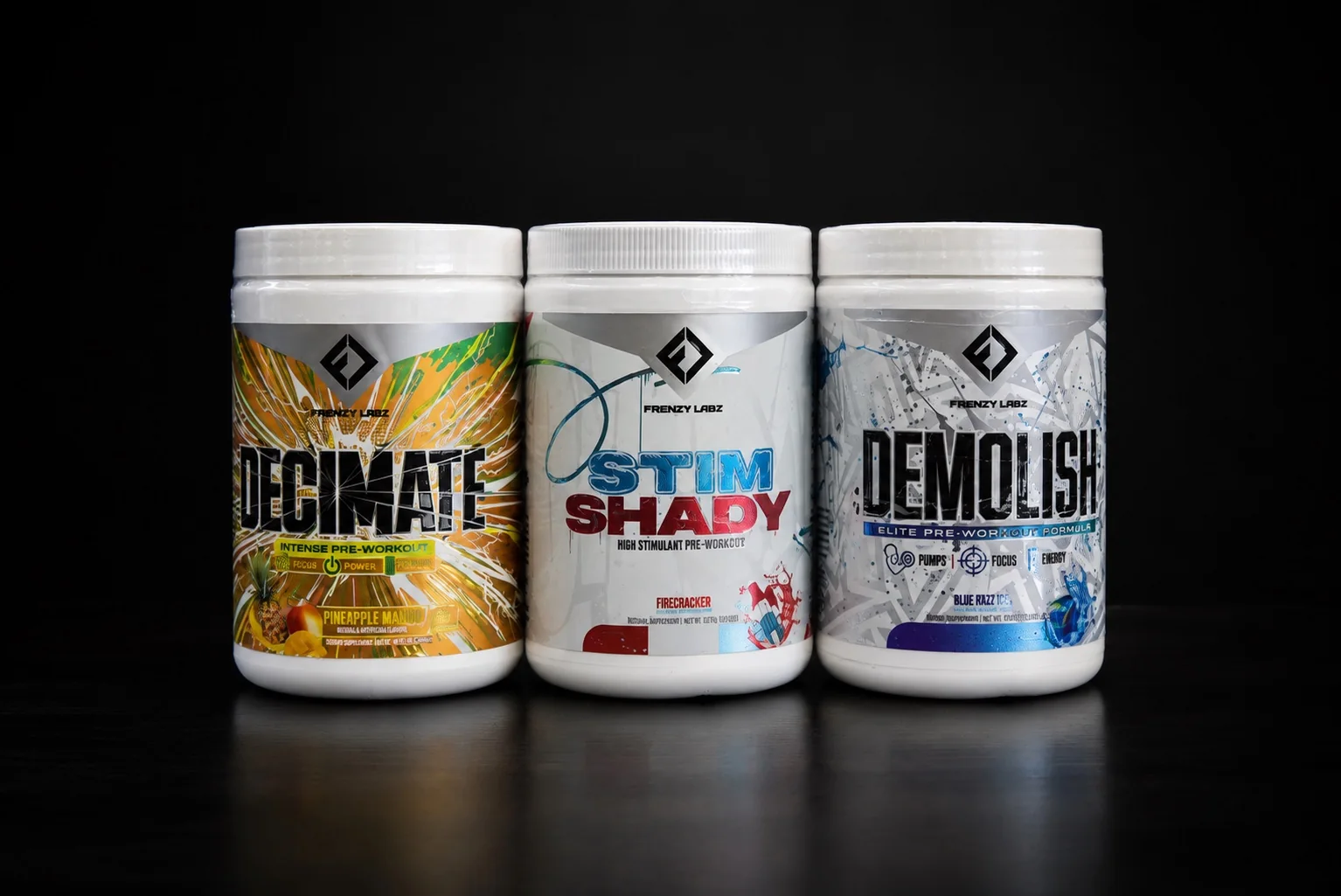 Pre-workout supplements available at Craft Fitness